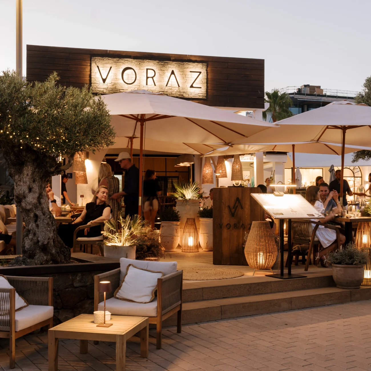 Voraz restaurant in santa eulalia del rio, Ibiza